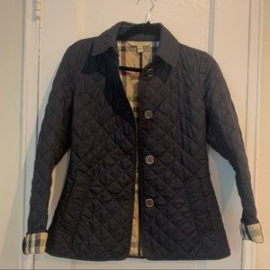 Authentic Burberry Brit Quilt Jacket